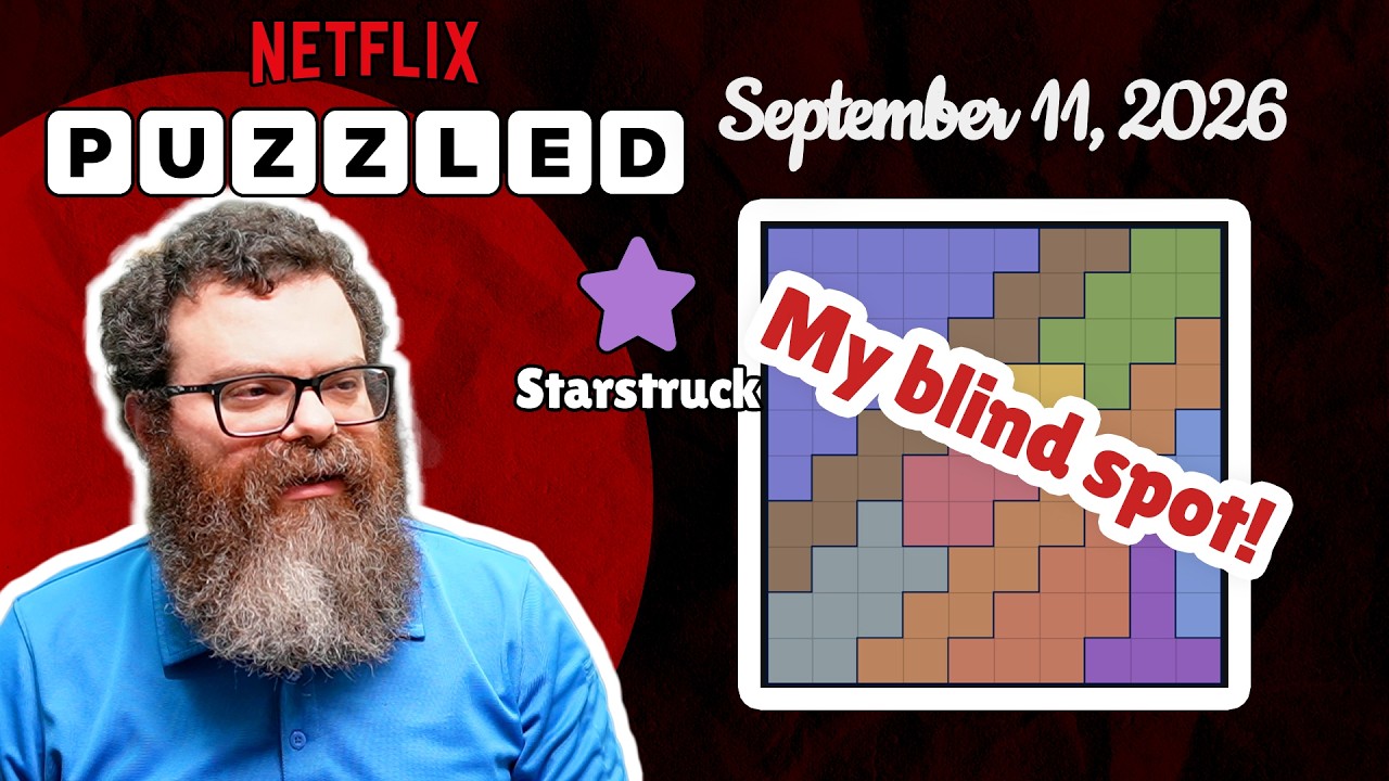 Rangsk beside a colorful Starstruck puzzle in Netflix Puzzled.