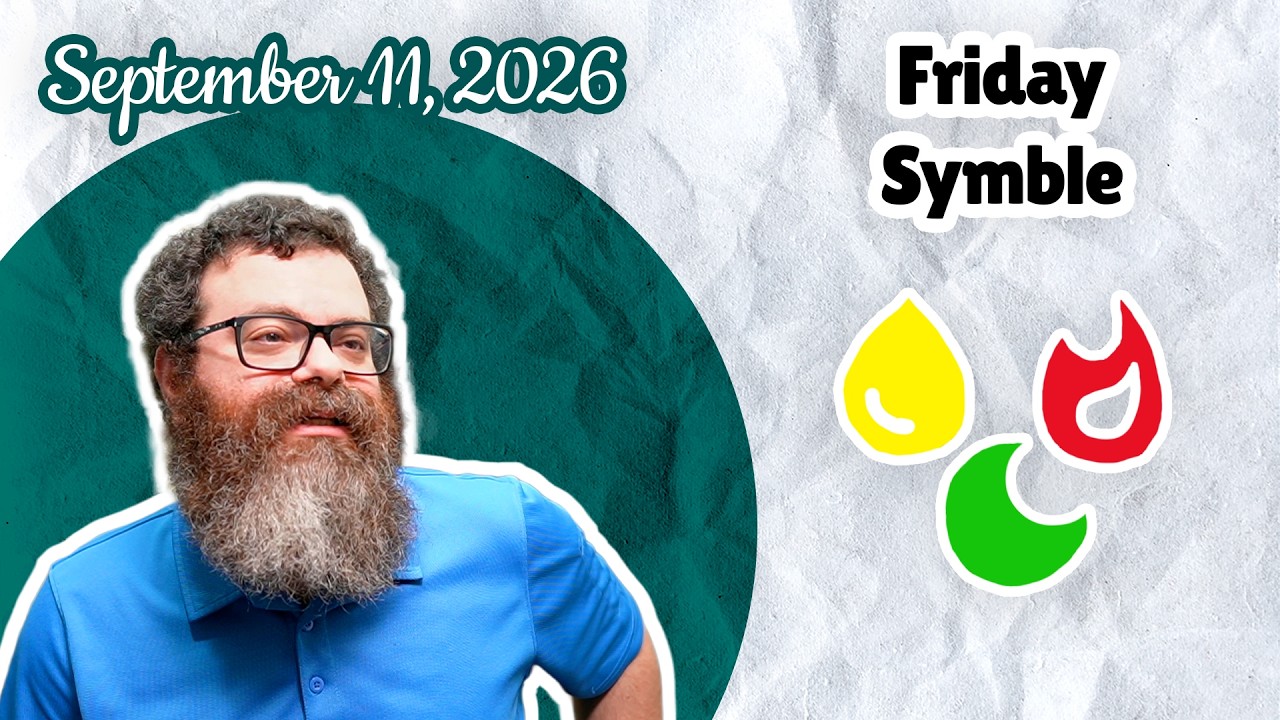 Rangsk with the colored symbols from the word game Symble.